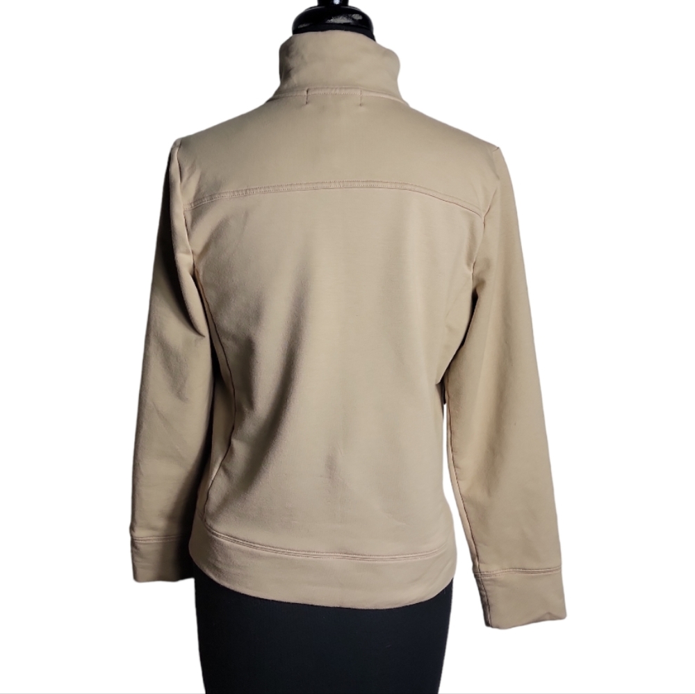 L-Rl Lauren Active Zip Up Snap Button Closure Act… - image 2